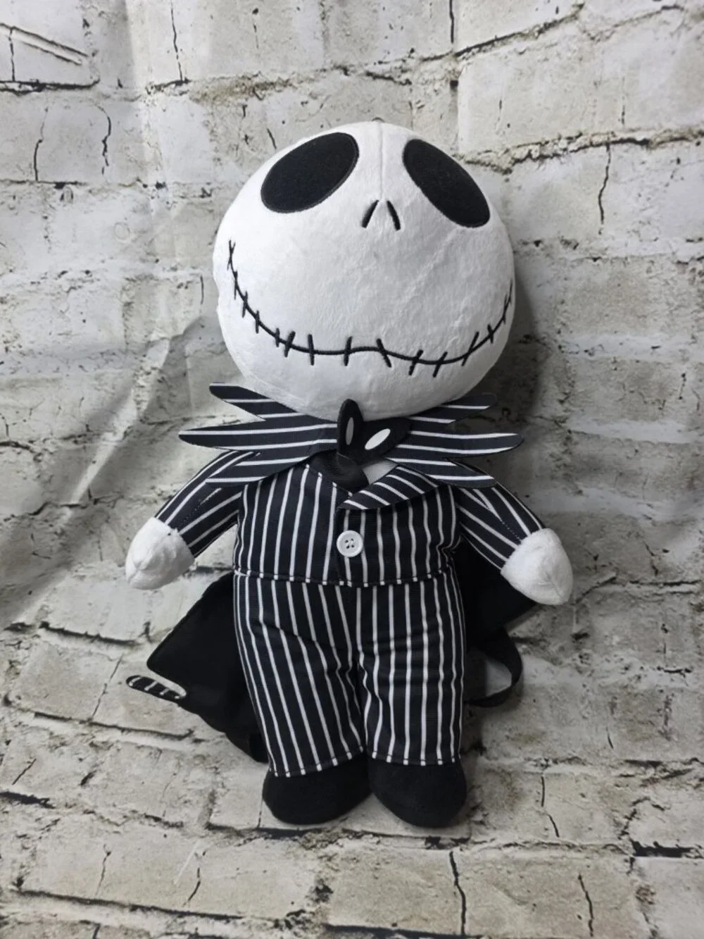 Disney Nightmare Before Christmas Jack Skellington Plush 18” Backpack